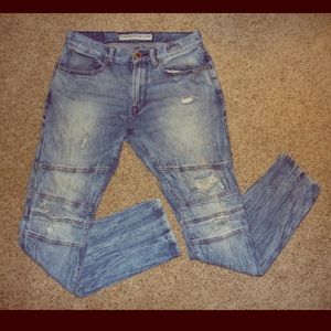 Express Denim Slim Elastic Jeans. (New)